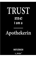 Notizbuch für Apotheker / Apothekerin: Originelle Geschenk-Idee [120 Seiten liniertes blanko Papier]