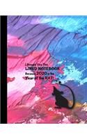 2020 Year of The Rat Notebook: Purple Paint 8 x 10 College Ruled Composition Exercise Book 100 pages Lined Journal