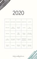 2020 Daily Weekly Planner: 6x9 - 52 weeks - calendar - daily, weekly & monthly planner