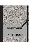 DISSERTATION Notebook: School / College Notebook, Perfect Medical Student Gift For This Unit.