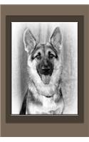 German Shepherd Notebook