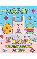 Happy Easter Coloring Book for Kids