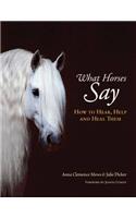 What Horses Say