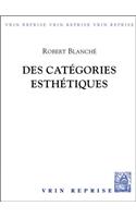 Des Categories Esthetiques