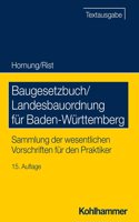Baugesetzbuch/Landesbauordnung Fur Baden-Wurttemberg