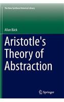 Aristotle's Theory of Abstraction