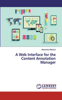 Web Interface for the Content Annotation Manager