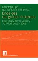 Ende Des Rot-Grünen Projekts