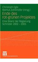 Ende Des Rot-Grünen Projekts