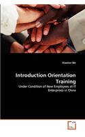 Introduction Orientation Training