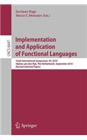 Implementation and Application of Functional Languages