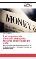 empresas de inserción en España: factores estratégicos de éxito