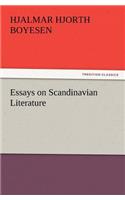 Essays on Scandinavian Literature