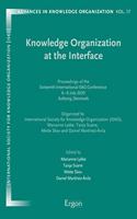 Knowledge Organization at the Interface