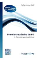 Premier Secr Taire Du PS