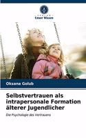Selbstvertrauen als intrapersonale Formation älterer Jugendlicher