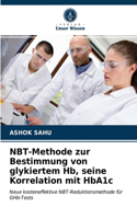 NBT-Methode zur Bestimmung von glykiertem Hb, seine Korrelation mit HbA1c