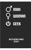 MAN WOMAN GEEK - Wochenplaner 2020