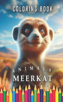 Meerkat Coloring Book