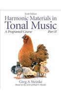 Harmonic Materials in Tonal Music, Part II