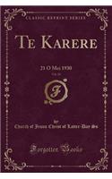 Te Karere, Vol. 24: 21 O Mei 1930 (Classic Reprint)