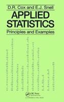 Applied Statistics - Principles and Examples [Special Indian Edition - Reprint Year: 2020]