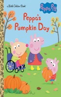 Peppa's Pumpkin Day (Peppa Pig): A Little Golden Book for Kids and Toddlers(Little Golden Book)
