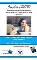 CHSPE Review! California High School Proficiency Study Guide and CHSPE Practice Test Questions