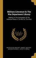 Military Literature In The War Department Library