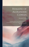 Remains of Alexander Cowan