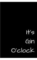 It's Gin O'clock
