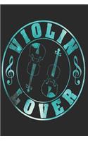 Geige Notizbuch: Geige Notizbuch die Perfekte Geschenkidee für Musiker oder Geigen Fans. Das Taschenbuch hat 120 weiße Seiten mit Punktraster die dich beim Schreiben