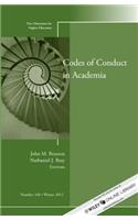Codes of Conduct in Academia