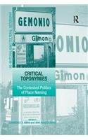 Critical Toponymies