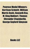 Penrose Medal Winners: Harrison Schmitt, William Morris Davis, Kenneth Hsu, Harry Hammond Hess, John Tuzo Wilson, M. King Hubbert(English)