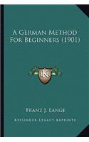 A German Method For Beginners (1901)
