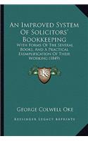 An Improved System of Solicitors' Bookkeeping