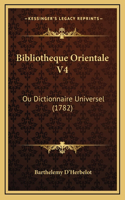 Bibliotheque Orientale V4
