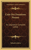 Code Des Donations Pieuses