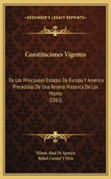 Constituciones Vigentes