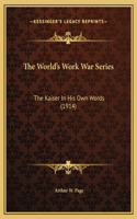 The World's Work War Series