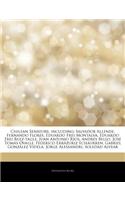 Articles on Chilean Senators, Including: Salvador Allende, Fernando Flores, Eduardo Frei Montalva, Eduardo Frei Ruiz-Tagle, Juan Antonio R OS, Andr 's Bello, Jos Tom 's Ovalle, Federico Err