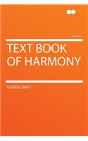 Text Book of Harmony