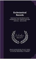 Ecclesiastical Records