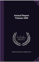Annual Report Volume 1899