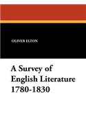 A Survey of English Literature 1780-1830