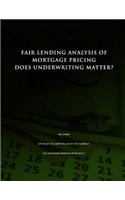 Fair Lending Analysis of Mortgage Pricing