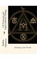 Of Natural and Supernatural Things