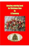 Amazing coloring book for Christmas time