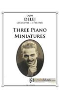 Three Piano Miniatures